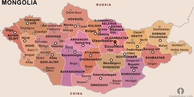 Лао, ако Монголия политически 